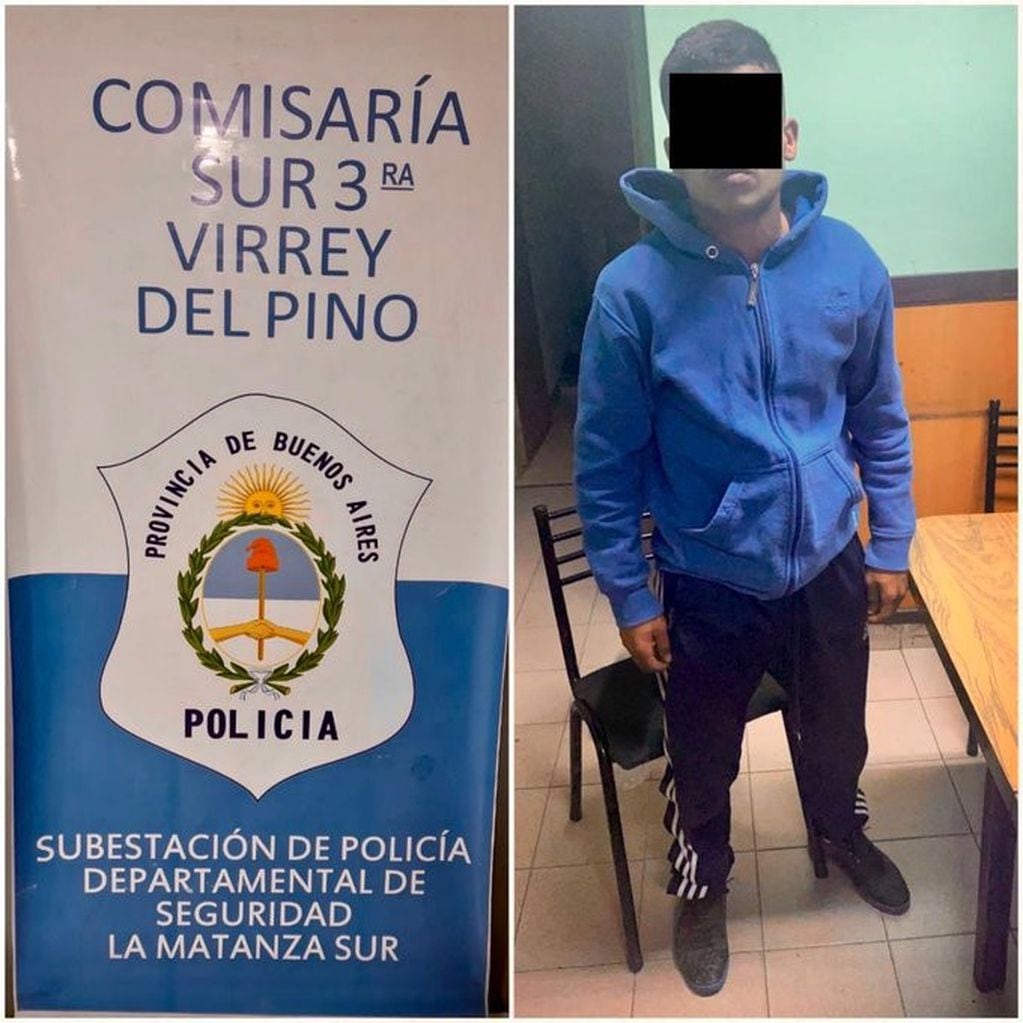 Un detenido por el asesinato en Virrey del Pino (Twitter)