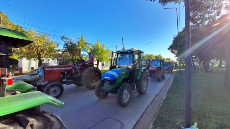 Tractorazo en Chajarí