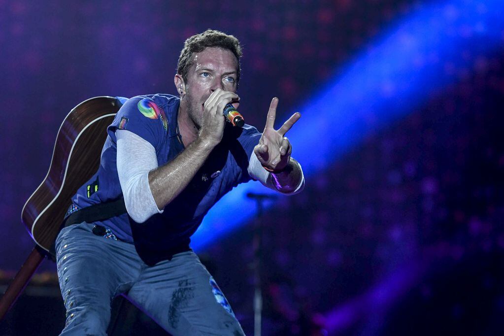 No, Chris, no son dos los River de que hará Coldplay entre octubre y noviembre. ¡Son siete! (DPA)