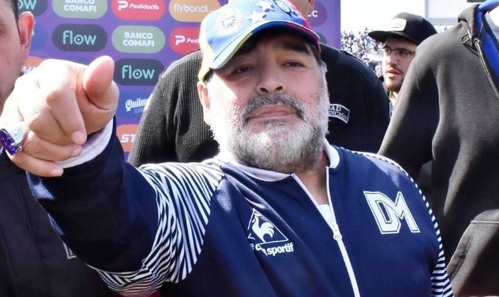 El Diez tuvo un paso como técnico de Gimnasia y Esgrima de La Plata