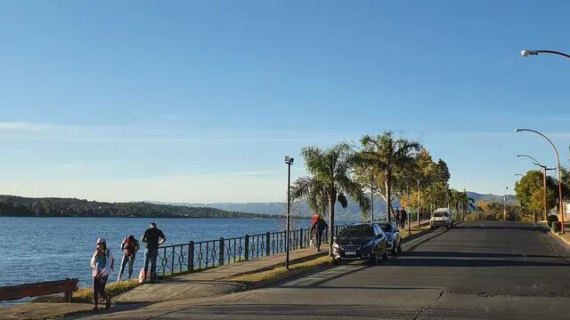 Costanera de Villa Carlos Paz. Otoño 2021.