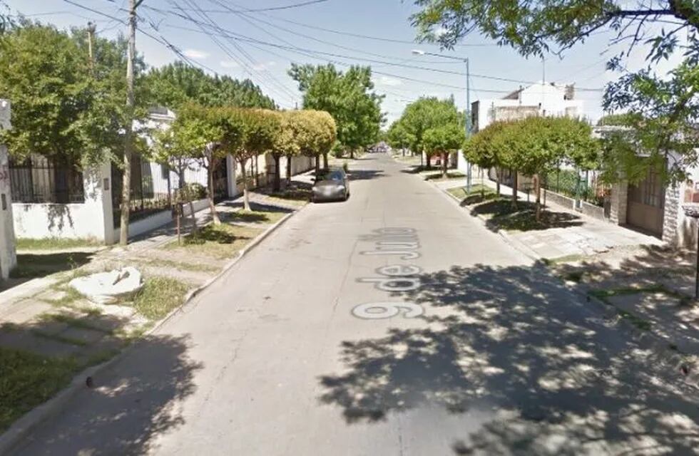 Ocurrió e una vivienda de 9 de Julio al 600. (Street View)