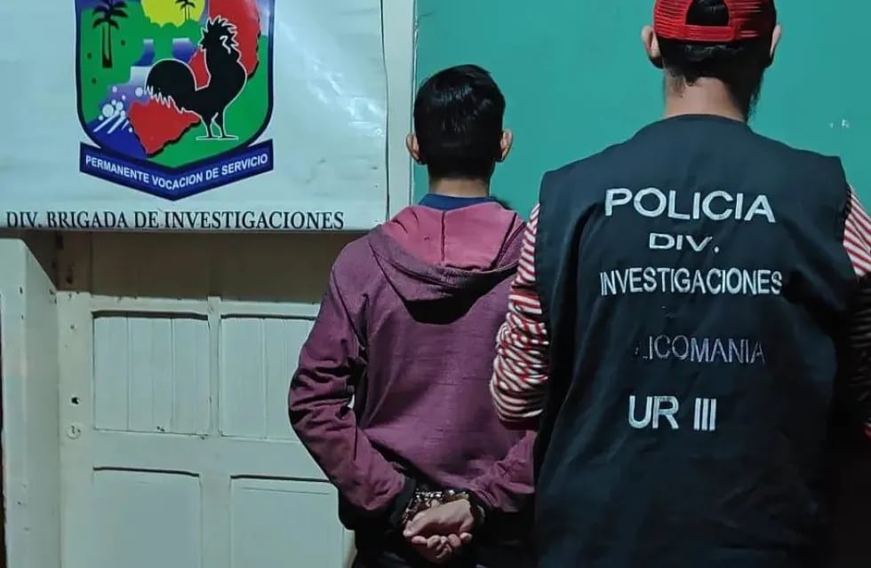 Detienen en Eldorado a un hombre buscado por femicidio en Brasil.