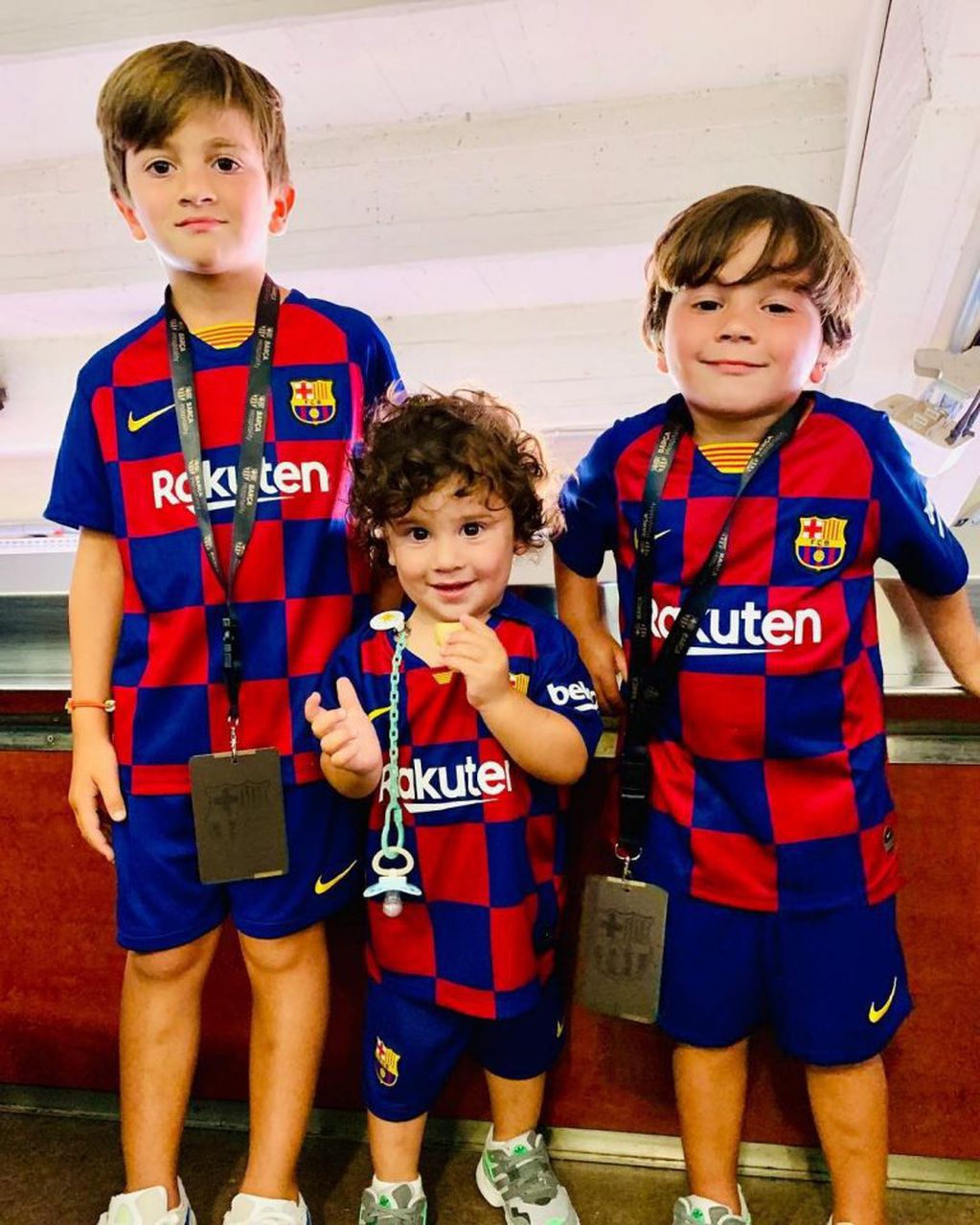 Los recuerdos de Antonela Roccuzzo por el cumpleaños de Thiago Messi. (Instagram/antonelaroccuzzo)