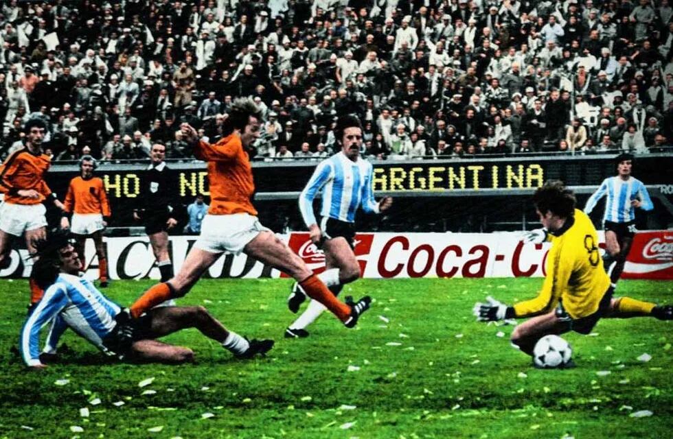 Argentina vs. Holanda en el Mundial de fútbol Argentina 1978
