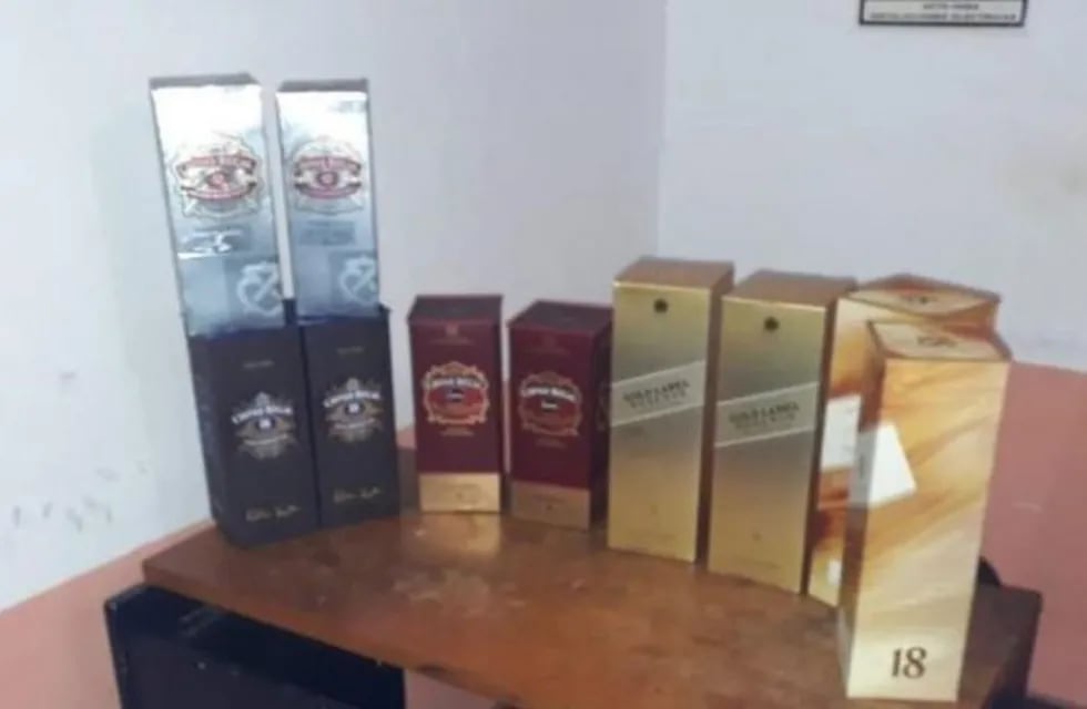 Detuvieron a un ladrón de whiskies en Posadas. (Foto: Misiones Online)