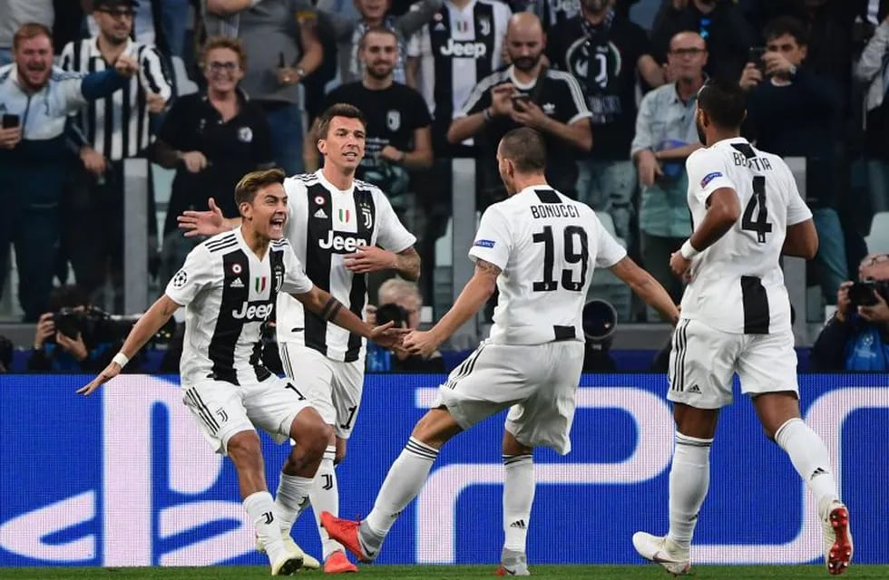 Champions: Juventus goleó 3-0 al Young Boys suizo con un triplete de Dybala. Foto: AFP.