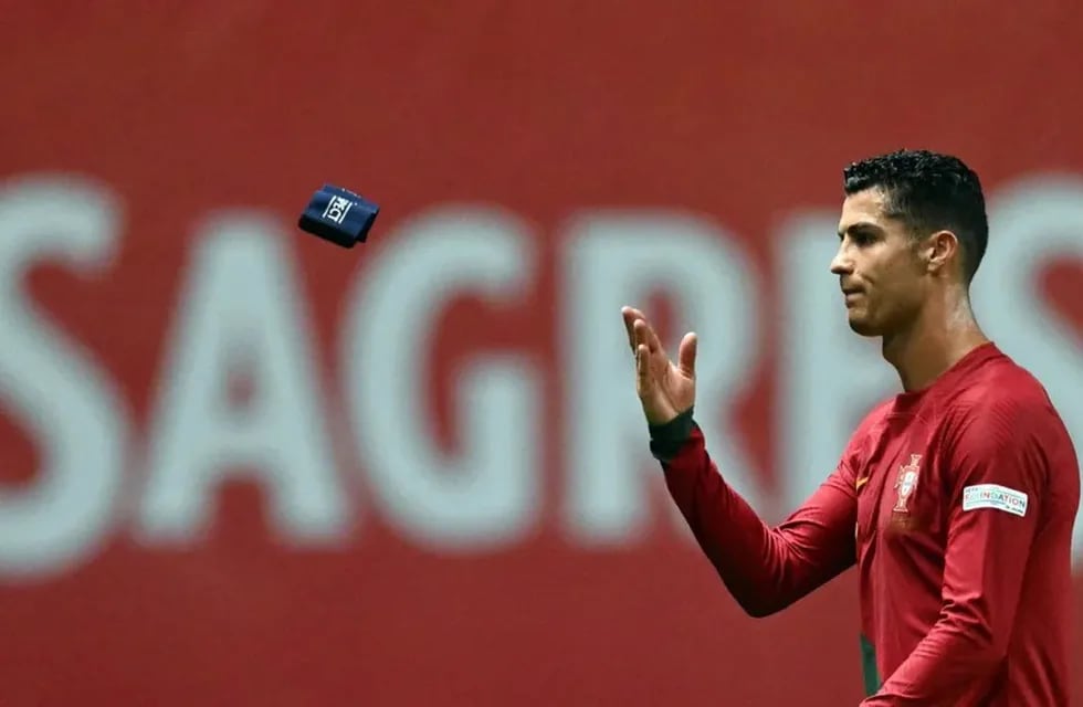 Cristiano Ronaldo se mostró enojado tras la derrota de Portugal con España.