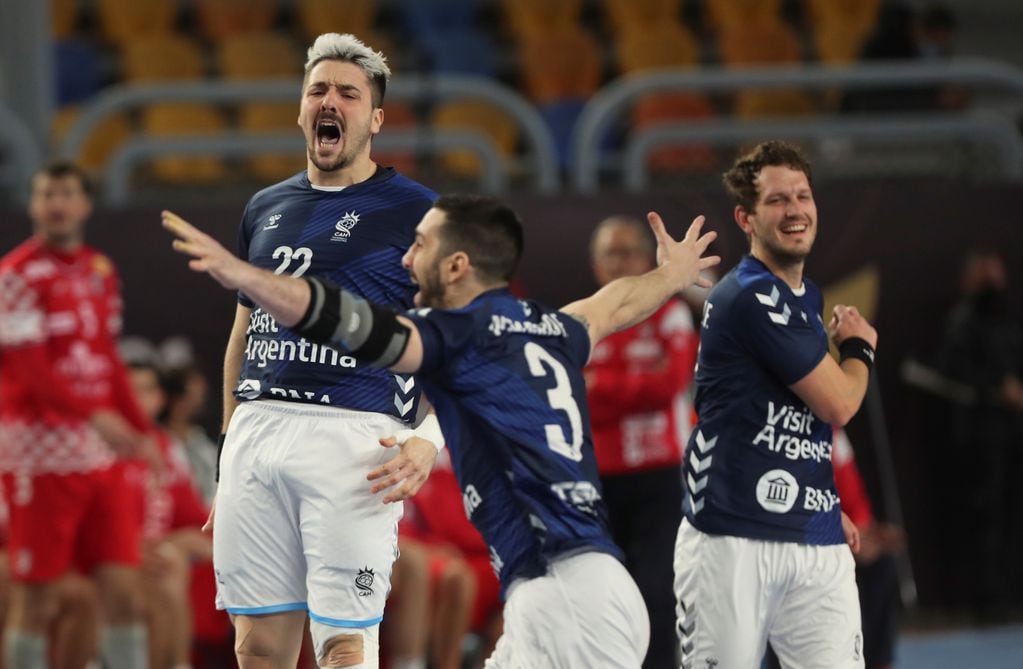 Mundial de handball: Argentina vs Croacia (Reuters)