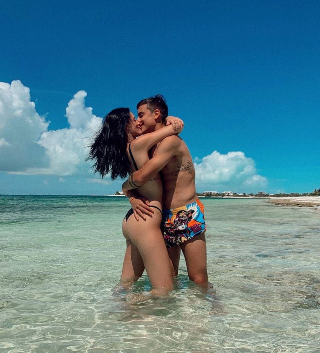 Oriana Sabatini y Paulo Dybala (Instagram)