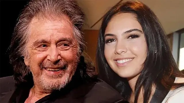 Al Pacino y su novia Noor Alfallah