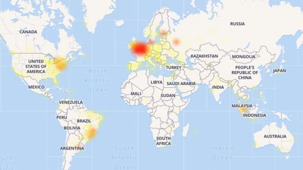 Reportaron la caída de Instagram y Facebook en varias partes del mundo
