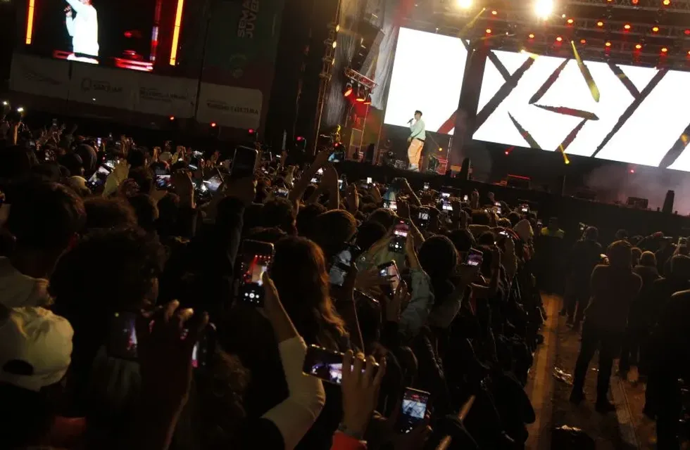 El rapero Ysy A cerró la Semana de las Juventudes en la provincia de San Juan.