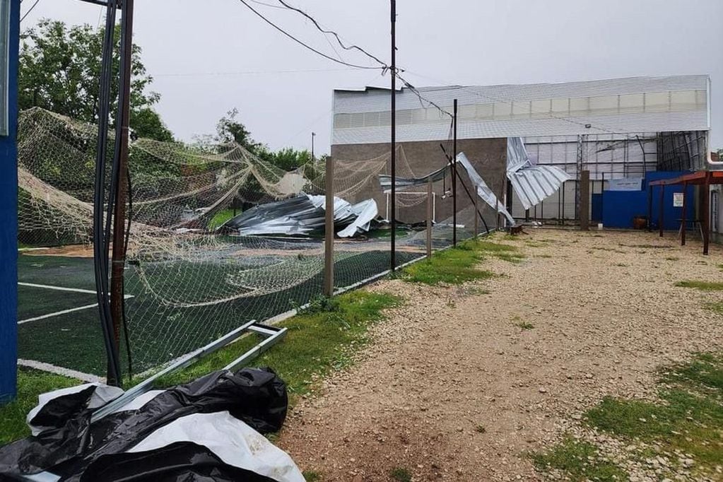 Son más de 500 las familias afectadas por la tormenta en Entre Ríos.