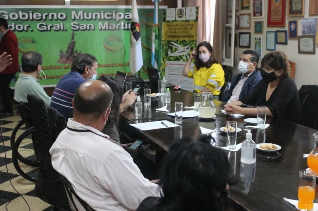 Se presentó en Libertador General San Martín el Consorcio de la región Yungas, destinado a la prevención y el abordaje de los incendios forestales y de pastizales.