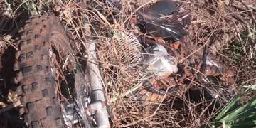 Tres Capones: motociclista falleció tras un despiste