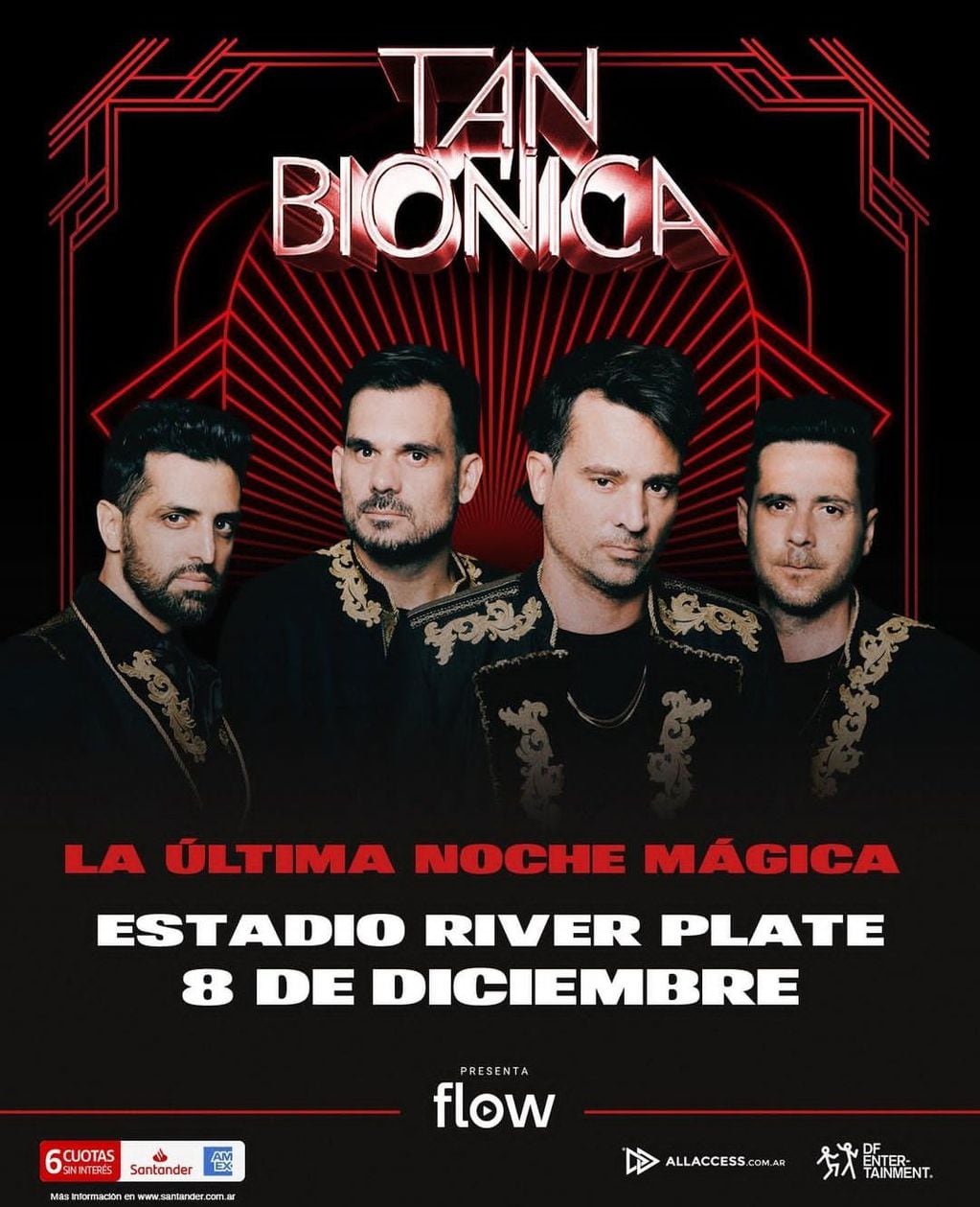 Tan Biónica anunció un nuevo show.