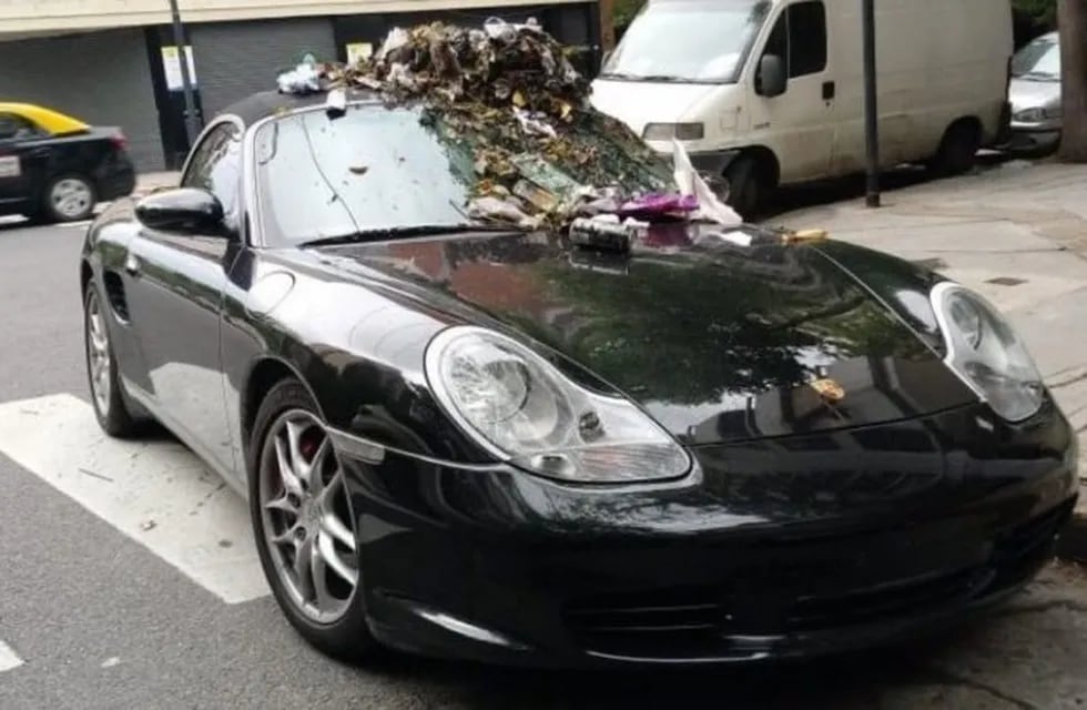 Porsche basura