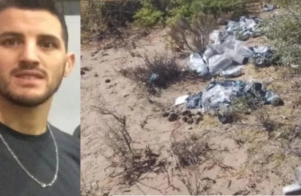 El boxeador neuquino Gino Godoy compartió imágenes de la basura que dejan las personas en el Lago Mari Menuco.