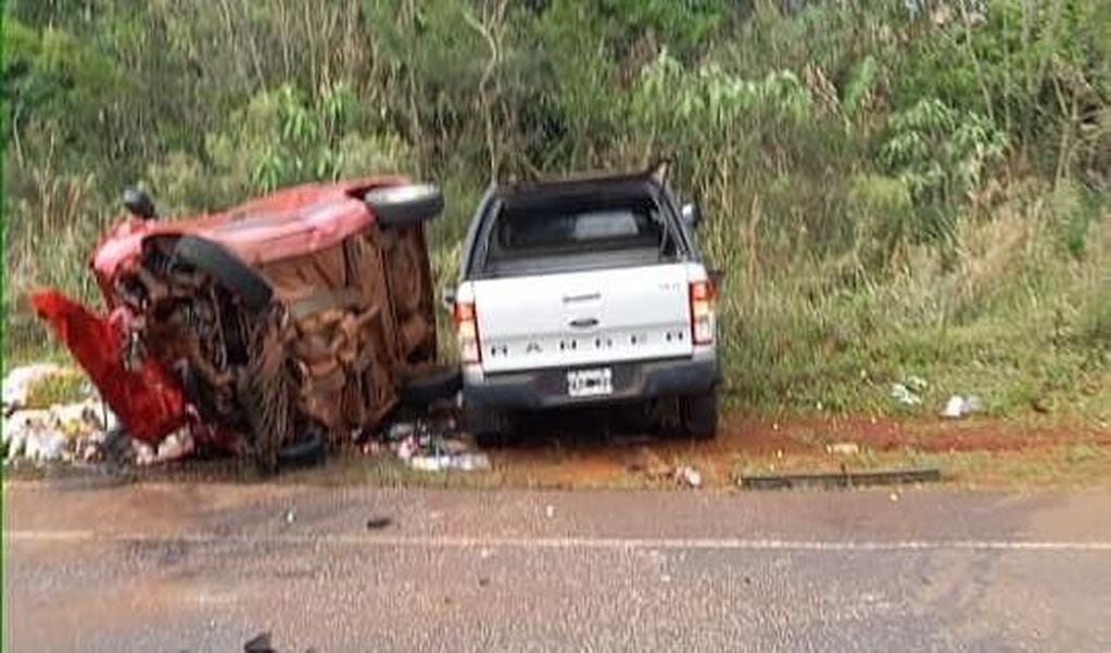 Siniestro fatal en San Vicente: un hombre falleció tras impactar con su automóvil.