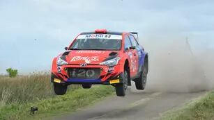Scuncio, ganador del Rally Pagos del Tuyú 2022.