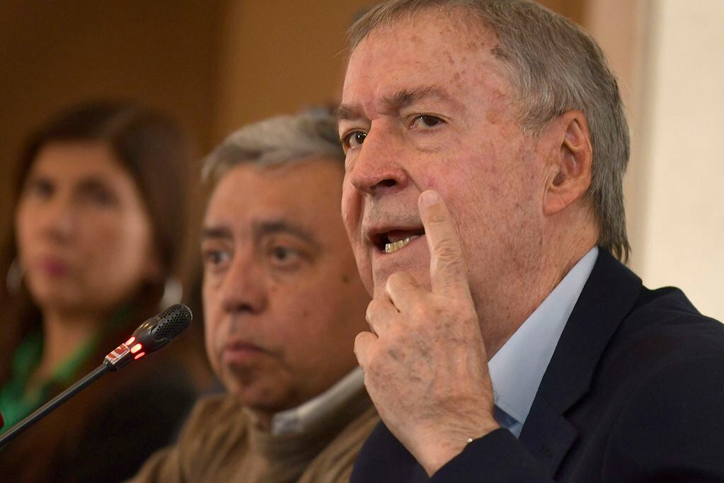 El gobernador de Córdoba Juan Schiaretti es  candidato a presidente en las próximas elecciones 2023.  

Foto: Orlando Pelichotti