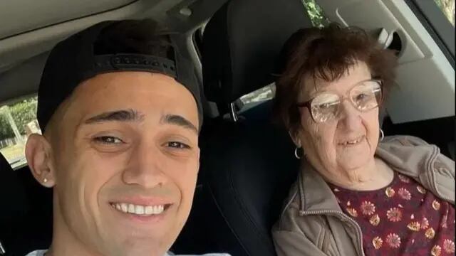 Pablo Solari y su fugaz visita a Arizona para reencontrarse con su abuela, Elva