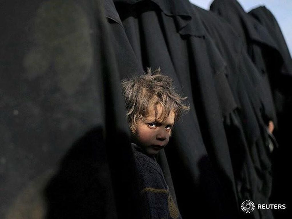 Imagen de niño sirio de Reuters.