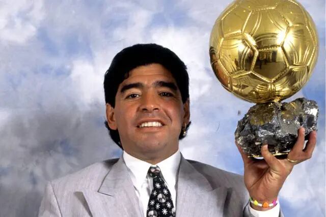 Balón de oro de Maradona