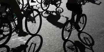 Primera bicicleteada nocturna 2021