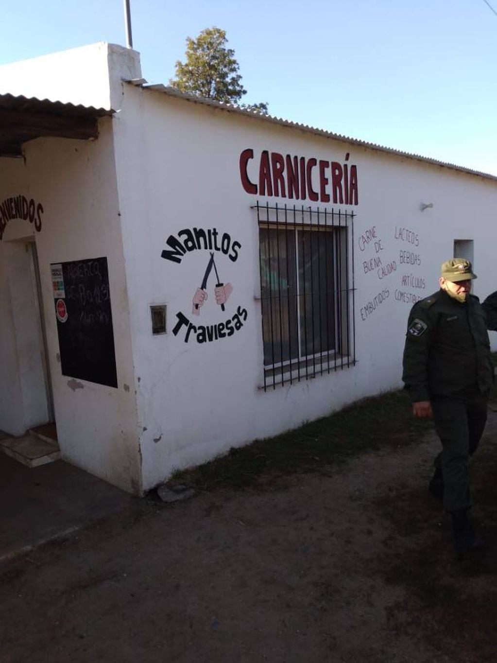 El operativo de Los Pumas se llevó a cabo en un local ubicado sobre 25 de Mayo al 2200.
