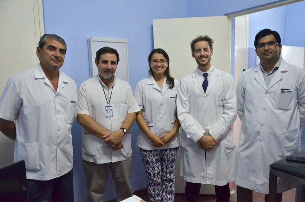 El equipo a cargo del Hospital Avellaneda. (Ministerio de Salud)