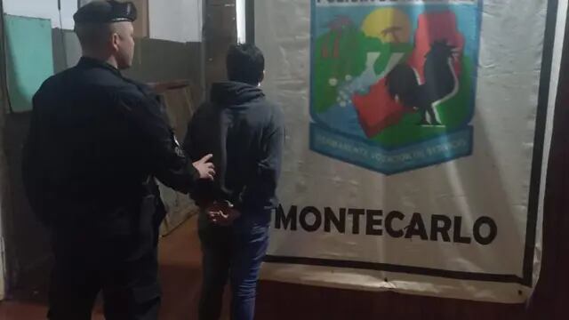 Montecarlo: detuvieron a un joven y recuperaron una motocicleta robada