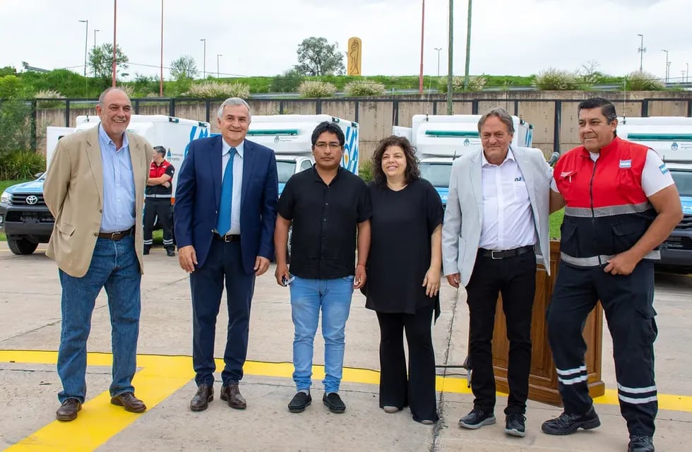 La ministra Vizzotti y el gobernador Morales encabezaron el acto llevado a cabo en la Ciudad Cultural, con la presencia de funcionarios del área de Salud de Nación y Provincia.