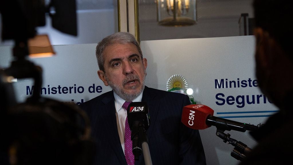 Frente de Todos: Aníbal Fernández, ministro de Seguridad de la Nación. (La Voz)