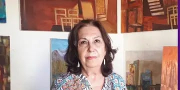 Maria Élida Vila, la abogada mendocina que pinta por vocación