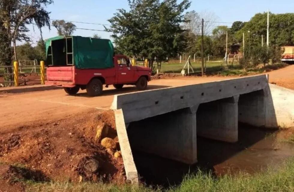 Abrieron un nuevo puente sobre el Arroyo Doce en Andresito