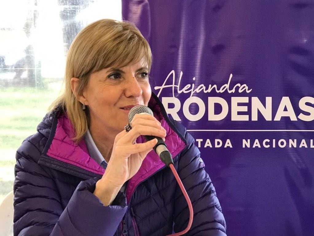 La ex jueza penal Alejandra Rodenas. (@rodenasale)