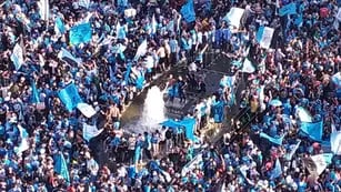 Festejos de Belgrano en Córdoba.