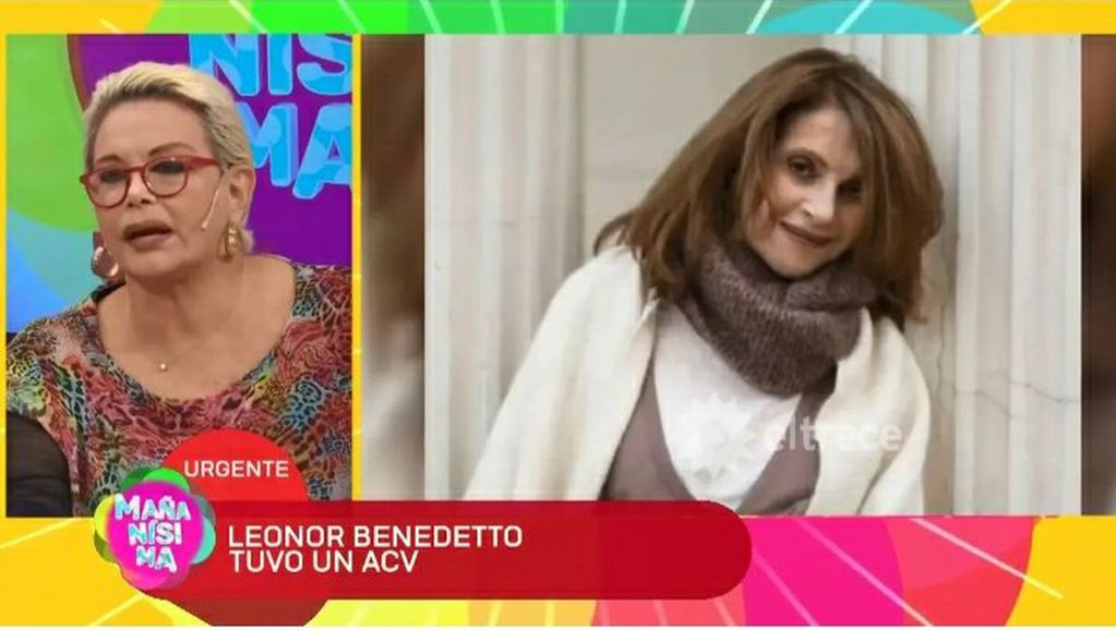 Leonor Benedetto se descompensó en plena entrevista en Mar del Plata y pensaron que era un ACV: ¿qué le pasó?