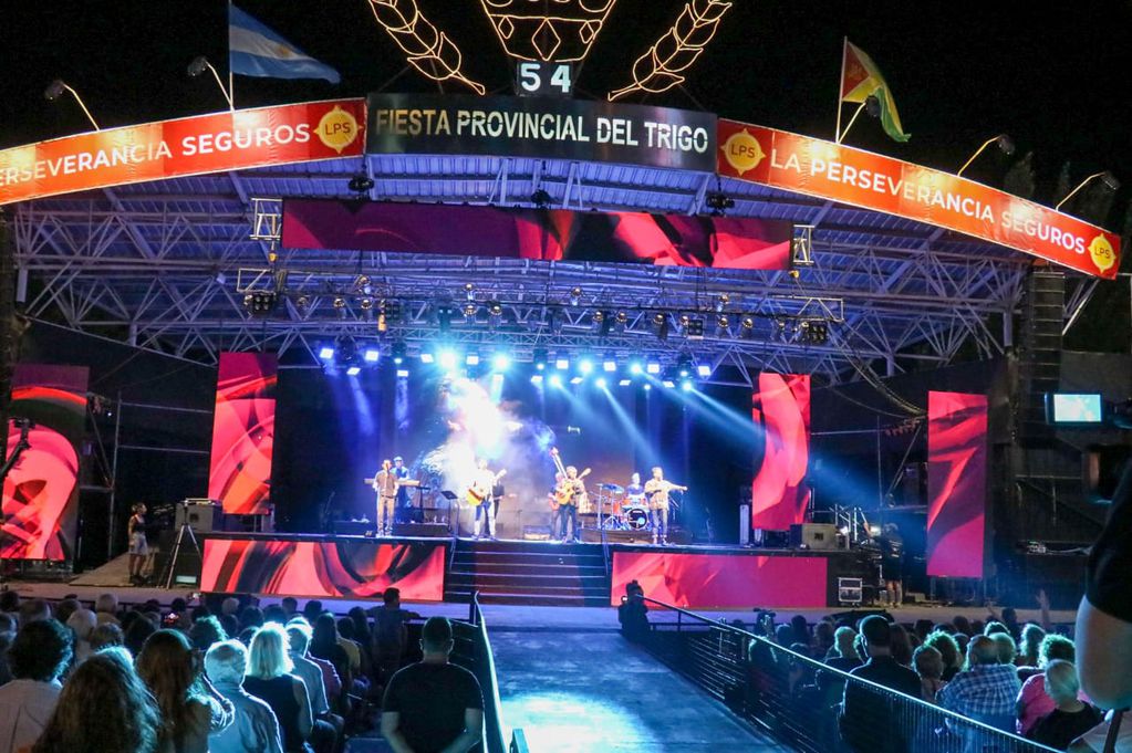 Fiesta Provincial del Trigo 2023: Los Nocheros en la noche de sábado