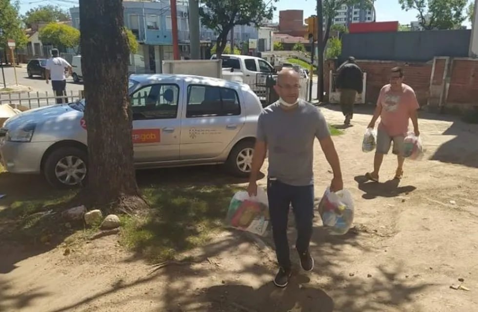 Se entregaron más de 1.900 módulos alimentarios en Carlos Paz