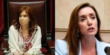 Cristina Kirchner y Victoria Villarruel
