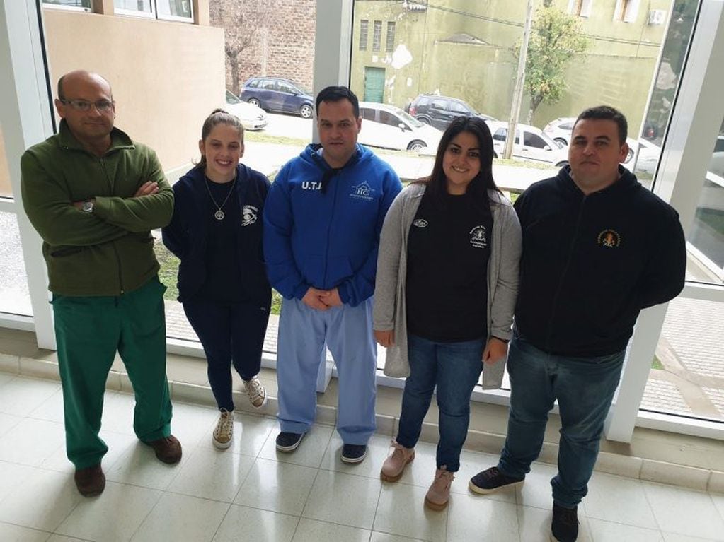 Bomberos Voluntarios
Crédito: Hospital Centenario