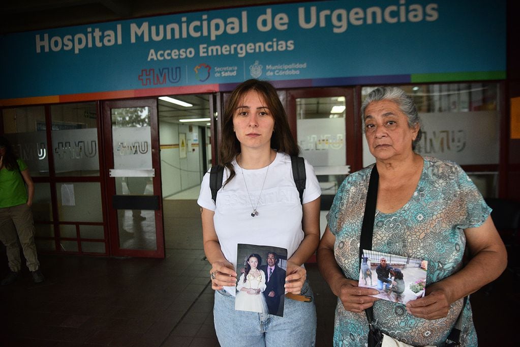 Muerte digna. Familiares del hombre internado en el hospital de Urgencias aseguran que hoy retirarán el soporte vital  Foto: (Pedro Castillo / La Voz)