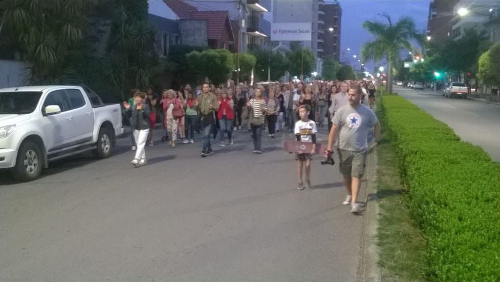 Marcha por Hugo López en Tres Arroyos