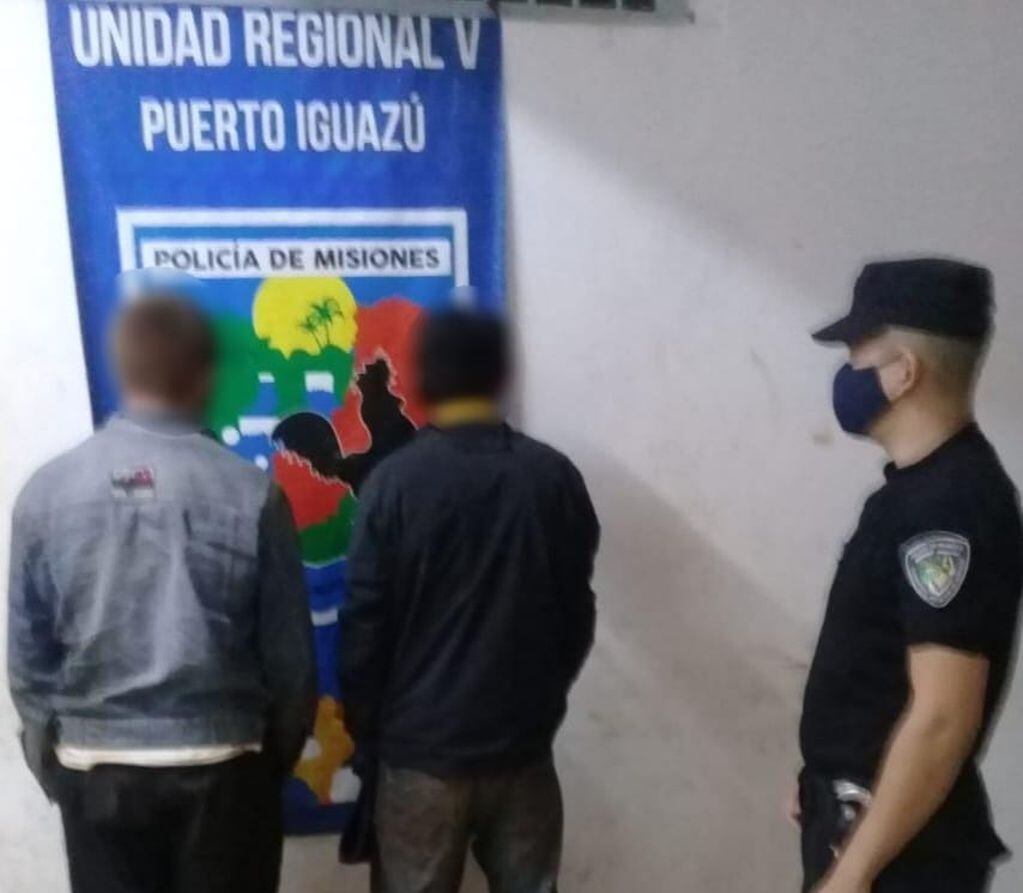 Puerto Esperanza: detuvieron a dos hombres que serían furtivos. Policía de Misiones