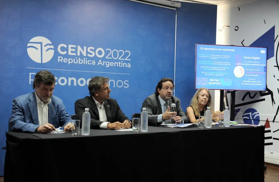 El Indec presentó cifras del Censo 2022.
