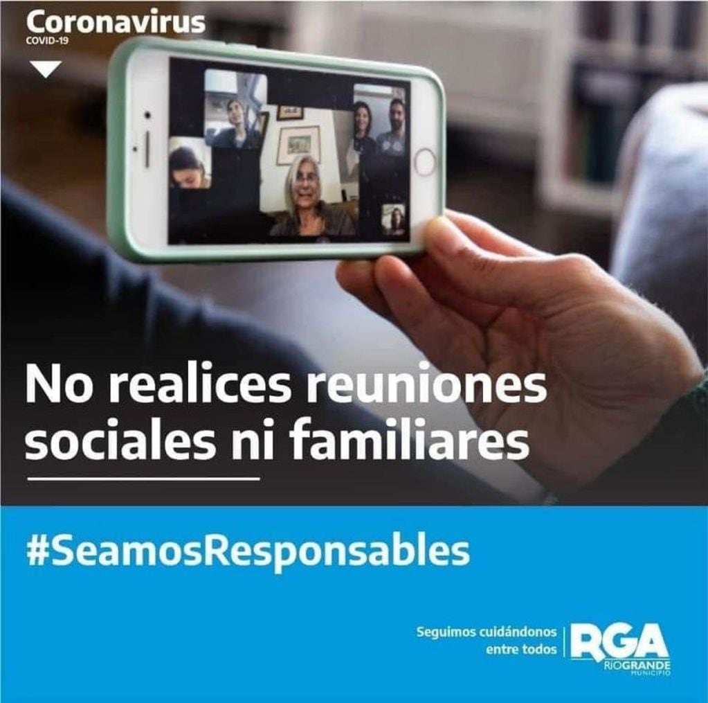 #SeamosResponsables  línea telefónica para el Adulto Mayor RGA