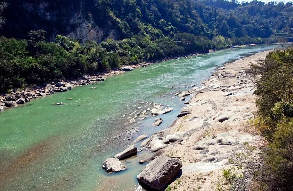El Río Bermejo presenta la peor bajante de los últimos 22 años.